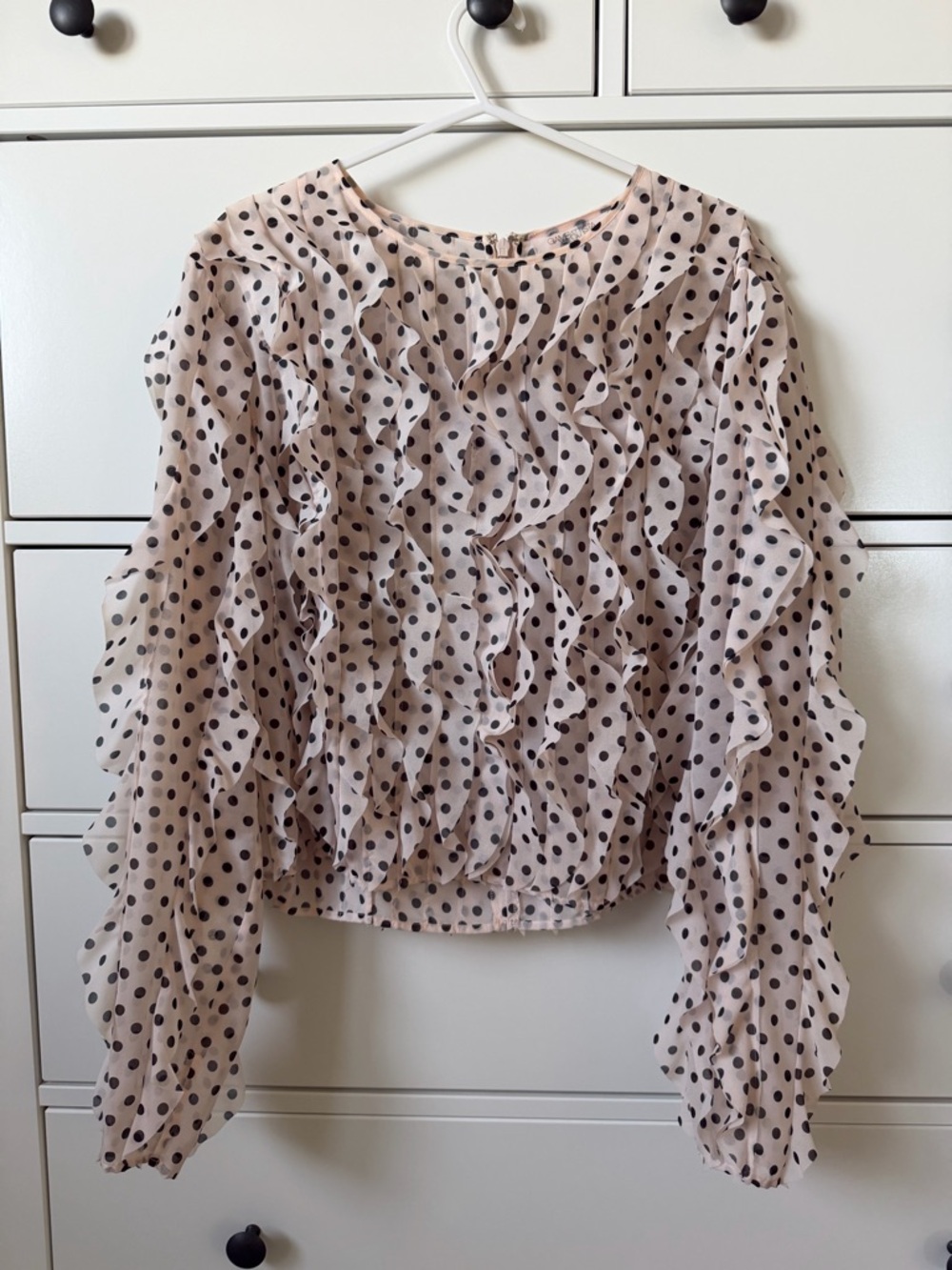 Giambattista Valli x H&M Polka Dot Ruffle Blouse